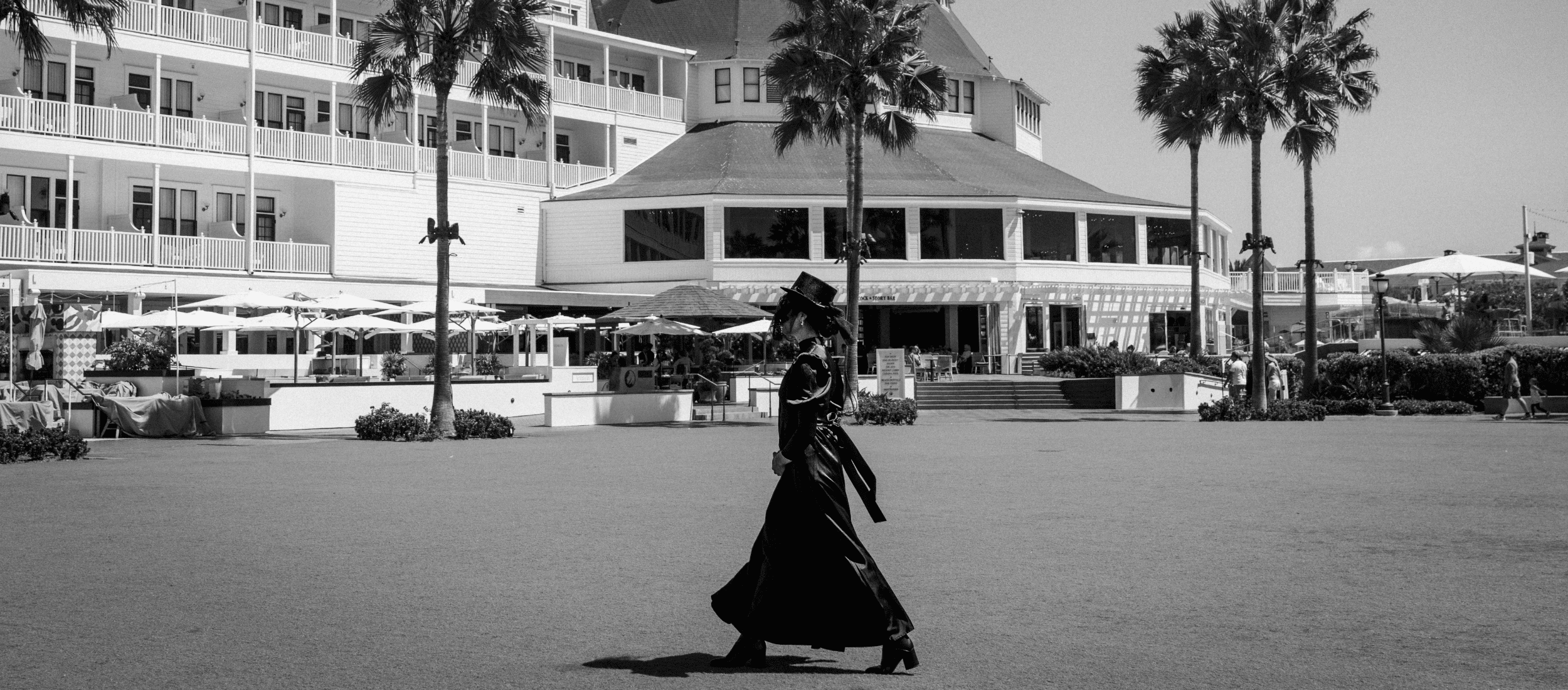 woman walking