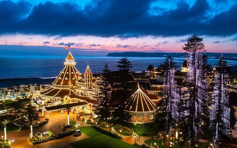 Holiday Lights at Hotel del Coronado