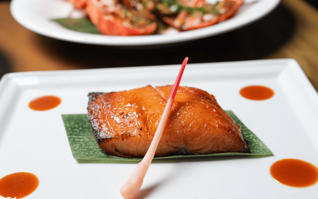 miso black cod dish