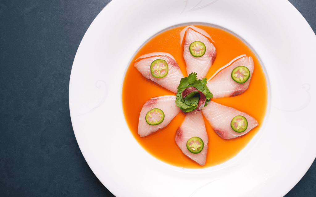 yellowtail jalapeno dish
