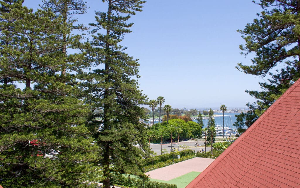 Resort View from Victorian Room